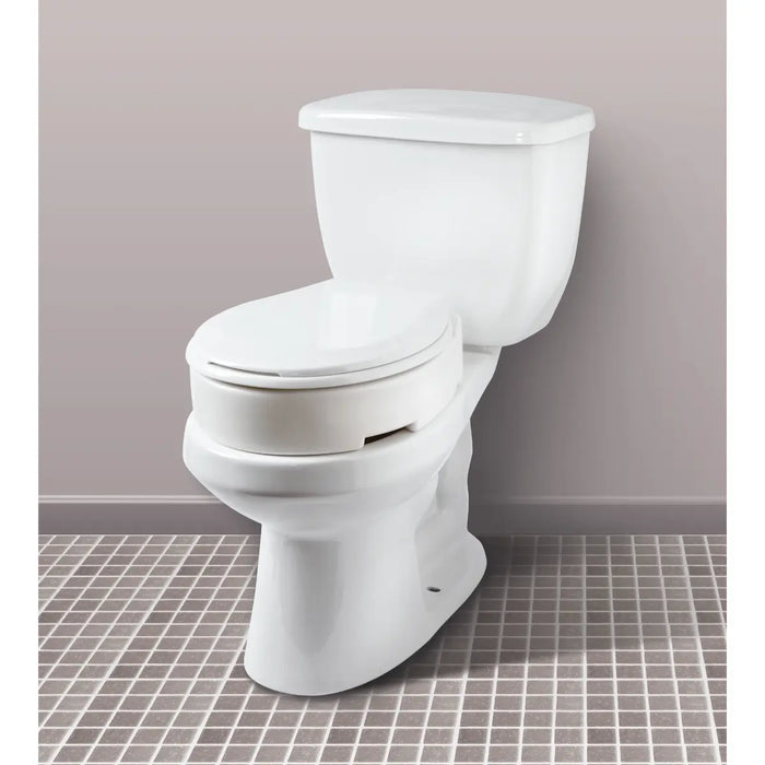 Drive Medical Carex Hinged Toilet Seat Riser  Standard — Case Of 3 — FGB32200 0000