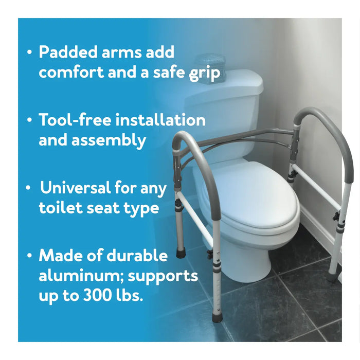 Drive Medical Carex Bathroom Safety Rail — FGB36900 0000