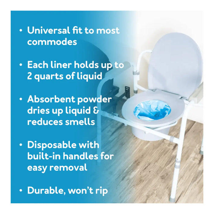 Drive Medical Carex Commode Liner — FGP70900 0000