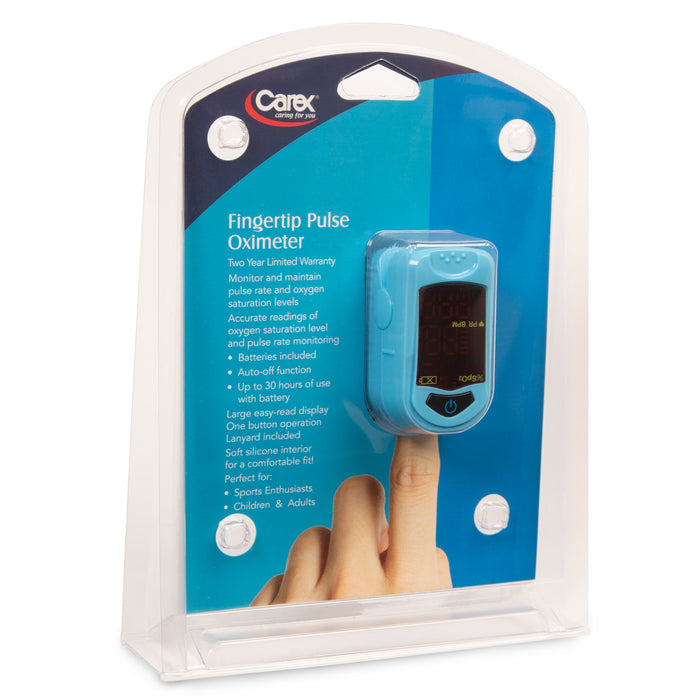 Drive Medical Carex OTC Finger Pulse Oximeter — FGR41800 0000