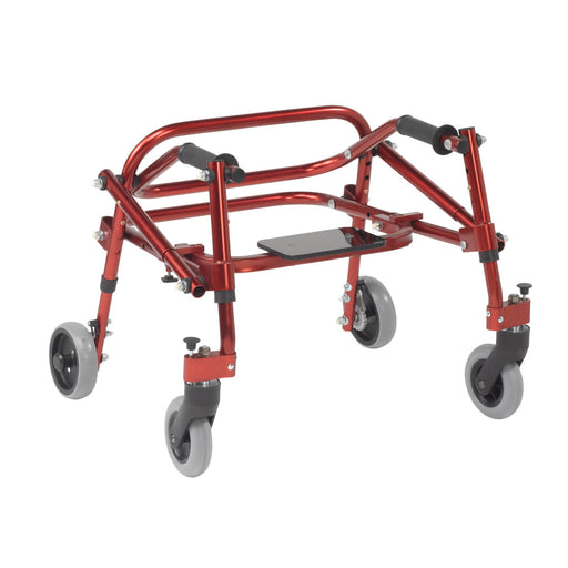Drive Medical Nimbo Posterior Walker with Seat — KA1200S-2GCR