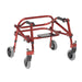 Drive Medical Nimbo Posterior Walker with Seat — KA1200S-2GCR