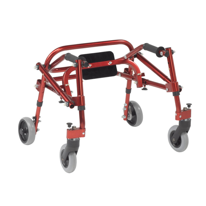 Drive Medical Nimbo Posterior Walker with Seat — KA1200S-2GCR