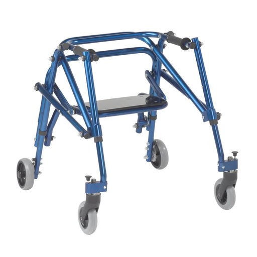 Drive Medical Nimbo Posterior Walker with Seat — KA2200S-2GKB