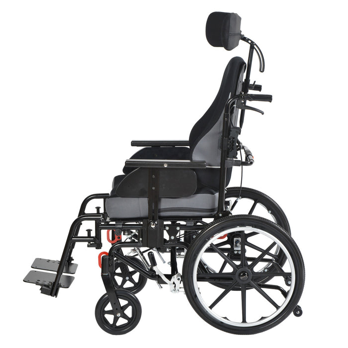 Drive Medical Kanga Adult Folding Tilt-in-Space Wheelchair — KGA-8016-2GB