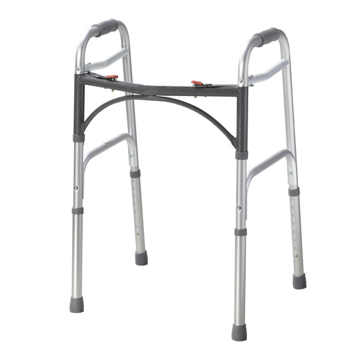 Drive Medical Deluxe Two-Button Folding Walker