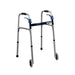 Drive Medical Deluxe Trigger Release Walker with 5-Inch Wheels - Adult - One walker