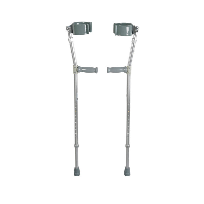 Drive Medical Steel Forearm Crutches, Pair - Adult pair