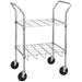 Drive Medical Chrome Oxygen Cylinder Cart