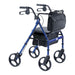 Drive Medical Hugo Elite Rollator with Seat - Blue