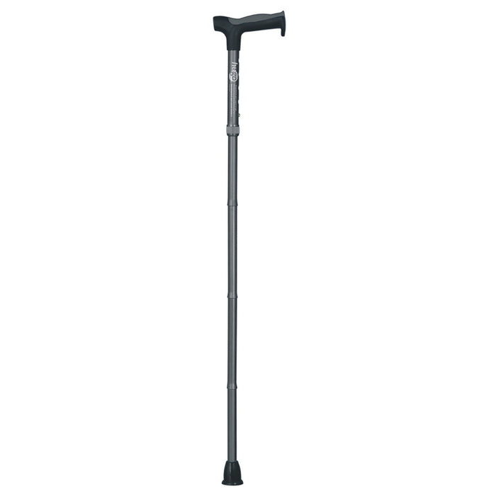 Drive Medical Hugo Ergonomic Folding Cane - Smoke