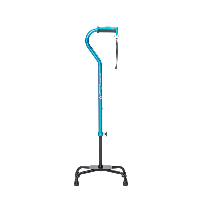 Drive Medical Airgo Comfort-Plus Quad Cane, Large Base