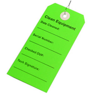 Drive Medical Green Clean Equipment Tags