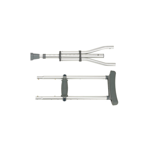 Drive Medical Universal Aluminum Crutches with Accessories, Pair - Universal pair