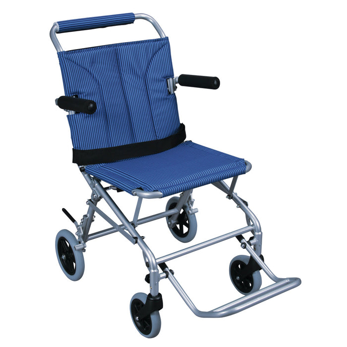 Drive Medical Super Light Folding Transport Chair with Carry Bag - 18 inch