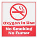 Drive Medical No Smoking Oxygen Sign