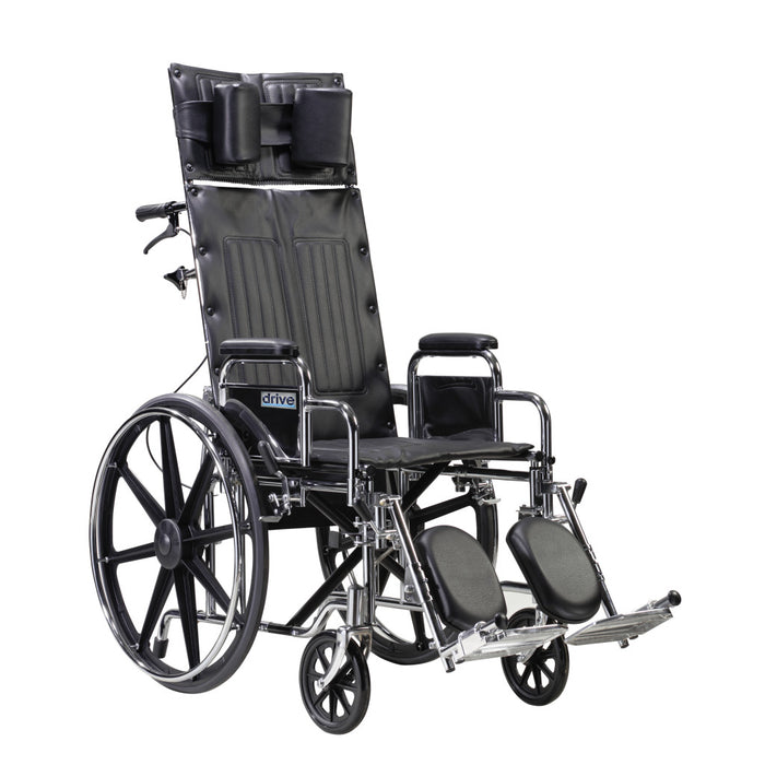 Drive Medical Deluxe Sentra Full Reclining Wheelchair