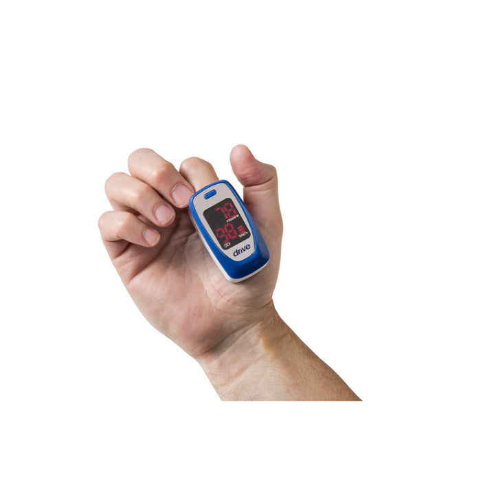 Drive Medical Fingertip Pulse Oximeter — Case Of 10 — MQ3000