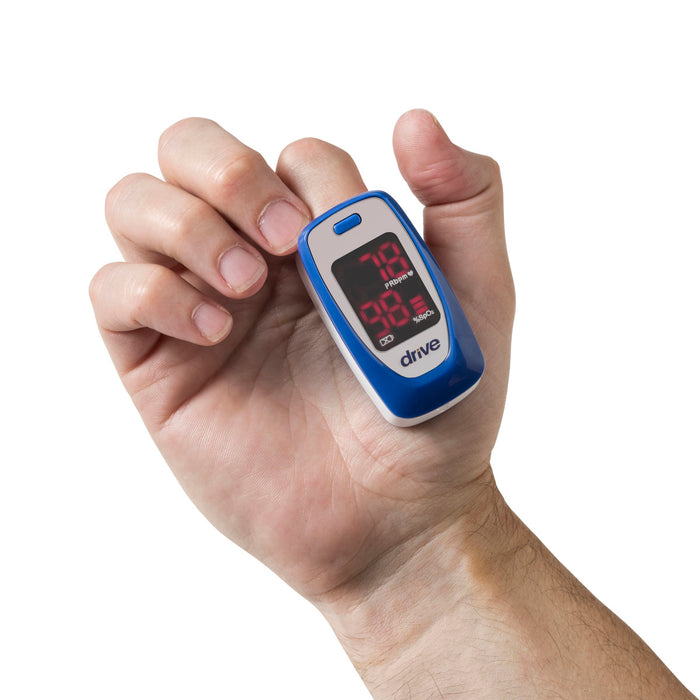 Drive Medical Fingertip Pulse Oximeter — Case Of 10 — MQ3000