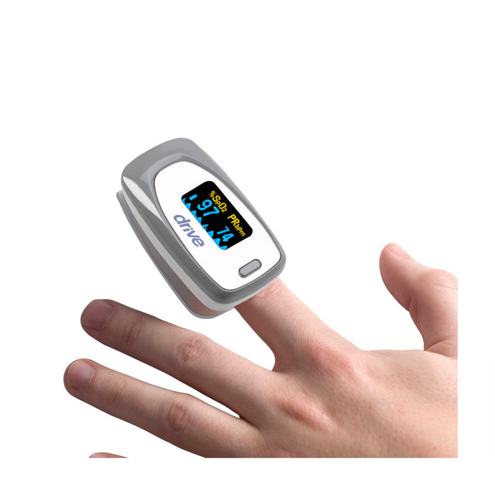 Drive Medical View SpO2 Deluxe Pulse Oximeter — Case Of 10 — MQ3200