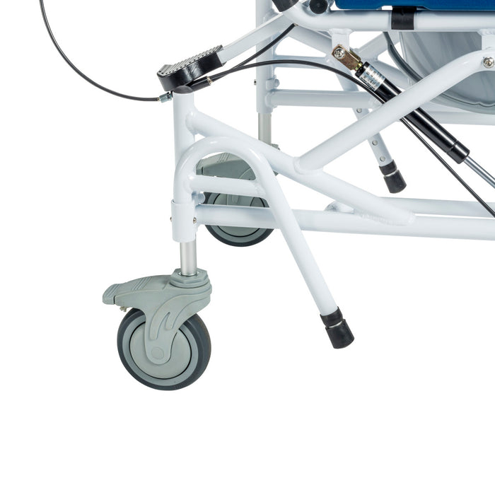 Drive Medical Tilting Aluminum Rehab Shower Chair Commode — NRS18010