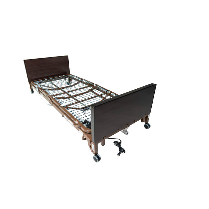 Drive Medical 3 Motor Full Electric Bed with standard & low bed ends — PBFEB3MLO