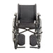 Drive Medical Viper Plus GT Wheelchair with Universal Armrests — PLA416FBUARAD-ELR