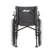 Drive Medical Viper Plus GT Wheelchair with Universal Armrests — PLA416FBUARAD-ELR