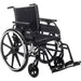 Drive Medical Viper Plus GT Wheelchair with Universal Armrests — PLA416FBUARAD-SF