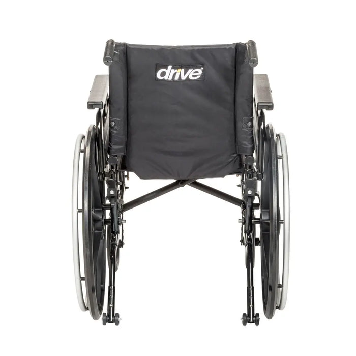 Drive Medical Viper Plus GT Wheelchair with Universal Armrests — PLA418FBUARAD-ELR