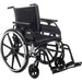 Drive Medical Viper Plus GT Wheelchair with Universal Armrests — PLA422FBUARAD-SF