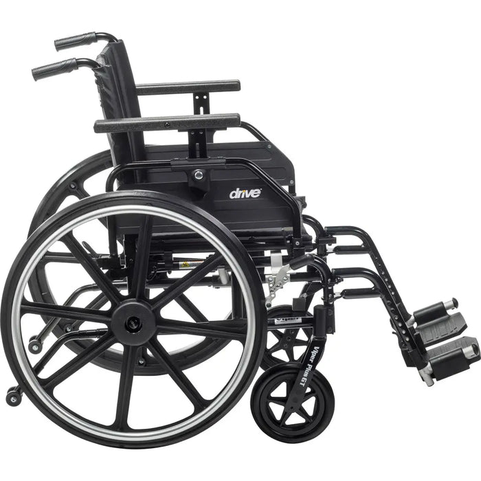 Drive Medical Viper Plus GT Wheelchair with Universal Armrests — PLA422FBUARAD-SF