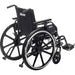 Drive Medical Viper Plus GT Wheelchair with Universal Armrests — PLA422FBUARAD-SF