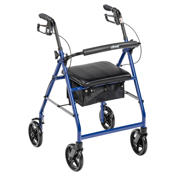 Drive Medical Aluminum Rollator, 7.5 — R728BL