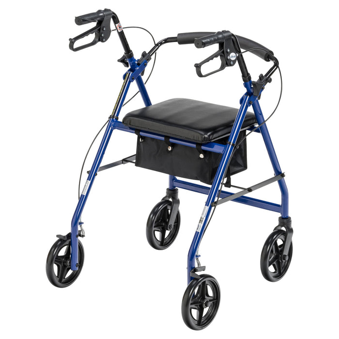 Drive Medical Aluminum Rollator, 7.5 — R728BL