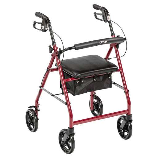 Drive Medical Aluminum Rollator, 7.5 — R728RD
