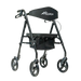 Drive Medical ASPEN ROLLATOR, BLACK — RLAH08BK
