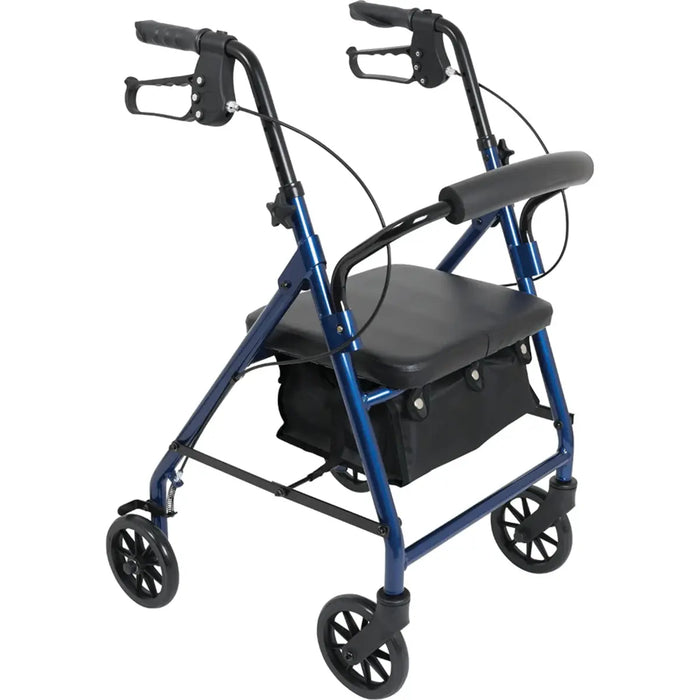 Drive Medical ProBasics Junior Rollator with 6-inch Wheels, Blue — RLAJ6BL