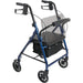 Drive Medical ProBasics Junior Rollator with 6-inch Wheels, Blue — RLAJ6BL