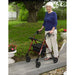 Drive Medical Adjustable Height Rollator, 6 — RTL10261BL