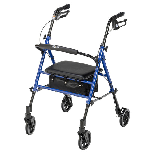 Drive Medical Adjustable Height Rollator, 6 — RTL10261BL