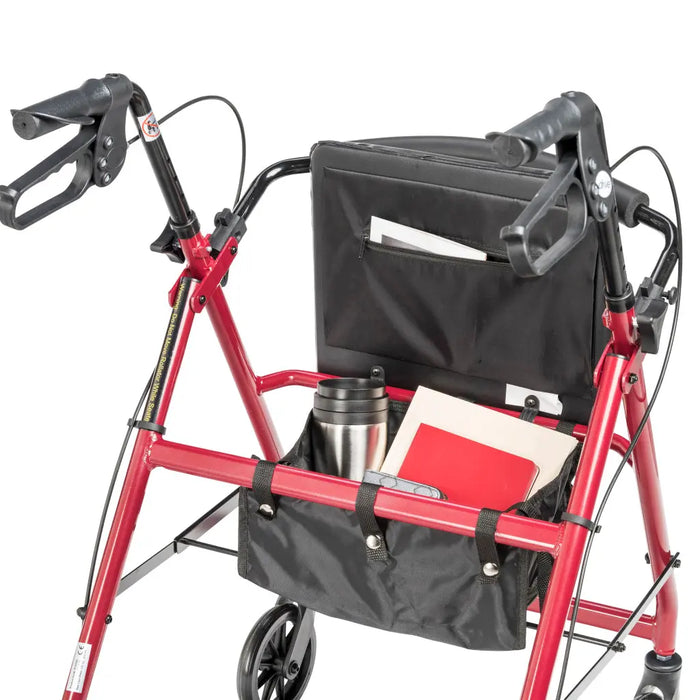 Drive Medical Adjustable Height Rollator, 6 — RTL10261RD