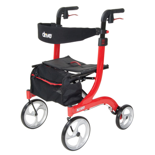 Drive Medical Nitro Aluminum Rollator, 10 — RTL10266