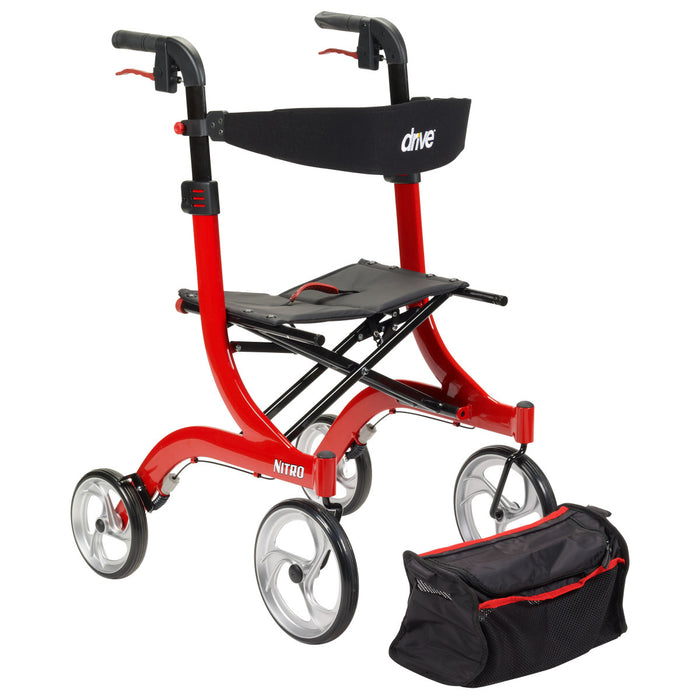 Drive Medical Nitro Aluminum Rollator, 10 — RTL10266
