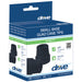 Drive Medical Small Base Quad Cane Tip (½ — Pack Of 4 — RTL10320BK