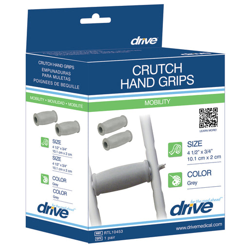 Drive Medical Crutch Hand Grips (closed style) (Crutches) — RTL10453