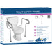 Drive Medical Toilet Safety Frame with Padded Arms — RTL12000