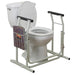 Drive Medical Free-standing Toilet Safety Rail — RTL12079