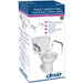 Drive Medical Toilet Safety Rail — RTL12087
