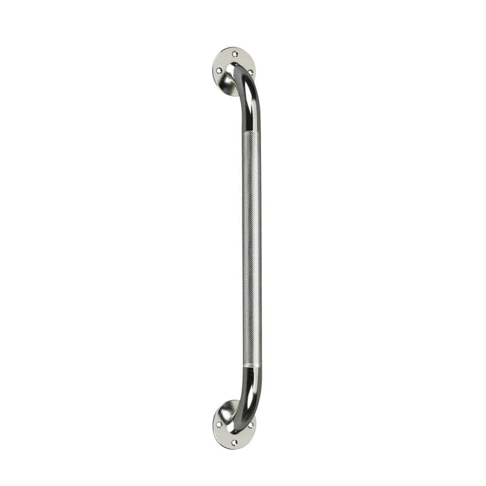 Drive Medical Chrome Knurled Grab Bar — RTL12118